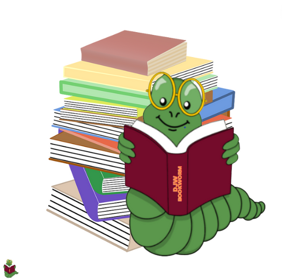 Bookworm With Books