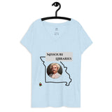 Missouri Libraries women’s v-neck t-shirt