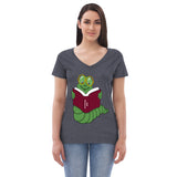 "Bookworm" women’s v-neck t-shirt