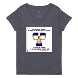 "Groucho" women’s v-neck t-shirt