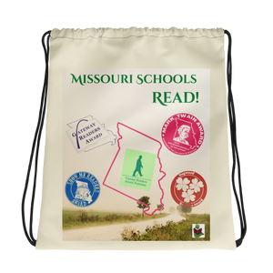"Missouri Schools Read!" Drawstring bag