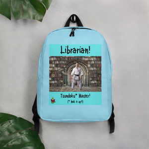 "Male Tsundoku"  Backpack