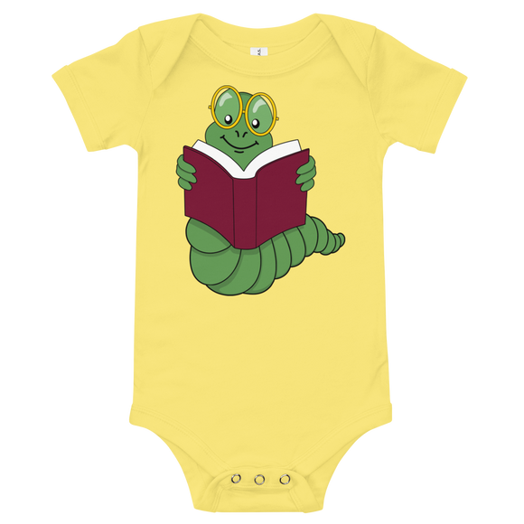 Bookworm Baby short sleeve one piece