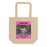 "Woman Tsundoku" Eco Tote Bag