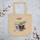 "Bookworm/Bookstack" Eco Tote Bag