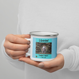 "Male Tsundoku" Enamel Mug