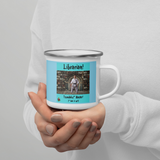 "Male Tsundoku" Enamel Mug