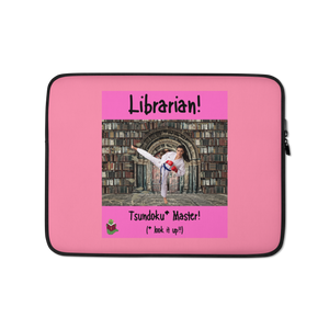 "Woman Tsundoku" Laptop Sleeve