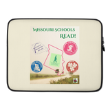 "Missouri Schools Read" Laptop Sleeve