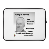 "GB Shaw Quote" Laptop Sleeve