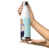 "Library Love" Stainless Steel Water Bottle