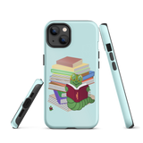 "Bookworm/Bookstack" Tough iPhone case
