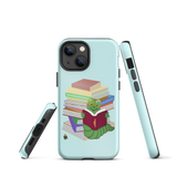 "Bookworm/Bookstack" Tough iPhone case