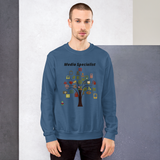 "Media Specialist" Unisex Sweatshirt