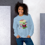 "Bookworm/Bookstack" Unisex Sweatshirt