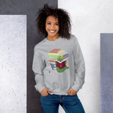 "Bookworm/Bookstack" Unisex Sweatshirt