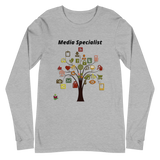 "Media Specialist" Unisex Long Sleeve Tee