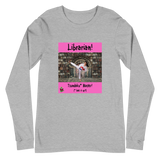 "Woman Tsundoku" Unisex Long Sleeve Tee