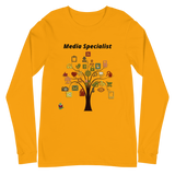 "Media Specialist" Unisex Long Sleeve Tee