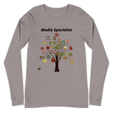 "Media Specialist" Unisex Long Sleeve Tee