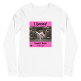 "Woman Tsundoku" Unisex Long Sleeve Tee