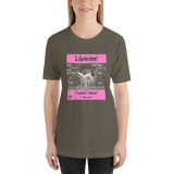 "Woman Tsundoku" Unisex t-shirt