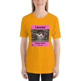 "Woman Tsundoku" Unisex t-shirt