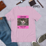 "Woman Tsundoku" Unisex t-shirt