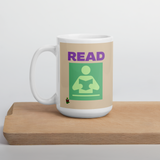 "Read"  glossy mug