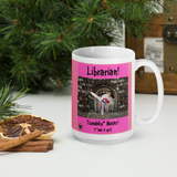 "Woman Tsundoku" glossy mug