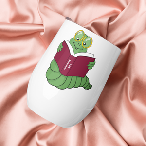 Bookworm Wine tumbler