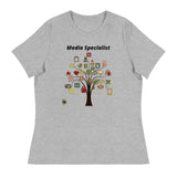 "Media Specialist" Women's Relaxed T-Shirt