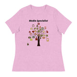 "Media Specialist" Women's Relaxed T-Shirt