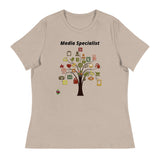 "Media Specialist" Women's Relaxed T-Shirt