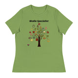 "Media Specialist" Women's Relaxed T-Shirt