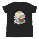 "Bookworm/Bookstack" Youth Short Sleeve T-Shirt