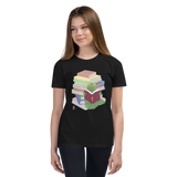 "Bookworm/Bookstack" Youth Short Sleeve T-Shirt