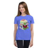 "Bookworm/Bookstack" Youth Short Sleeve T-Shirt